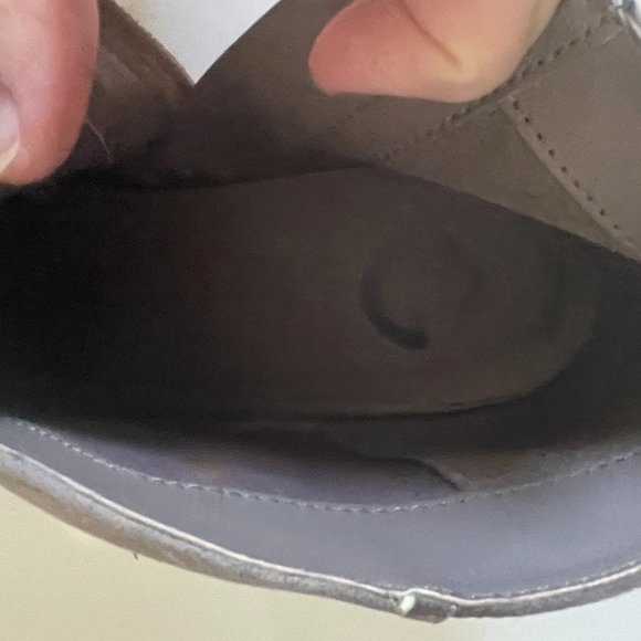 GBG Faux Suede Studded Western Inspired Taupe Fashion Bootie In 7.5 Medium - Picture 9 of 9